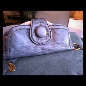 NICA clutch Anthropology blue